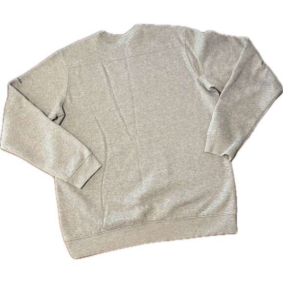 Columbia Sweatshirt Mens Gray Heather Pullover Logo Outdoor Crew Neck, M - Picture 2 of 8